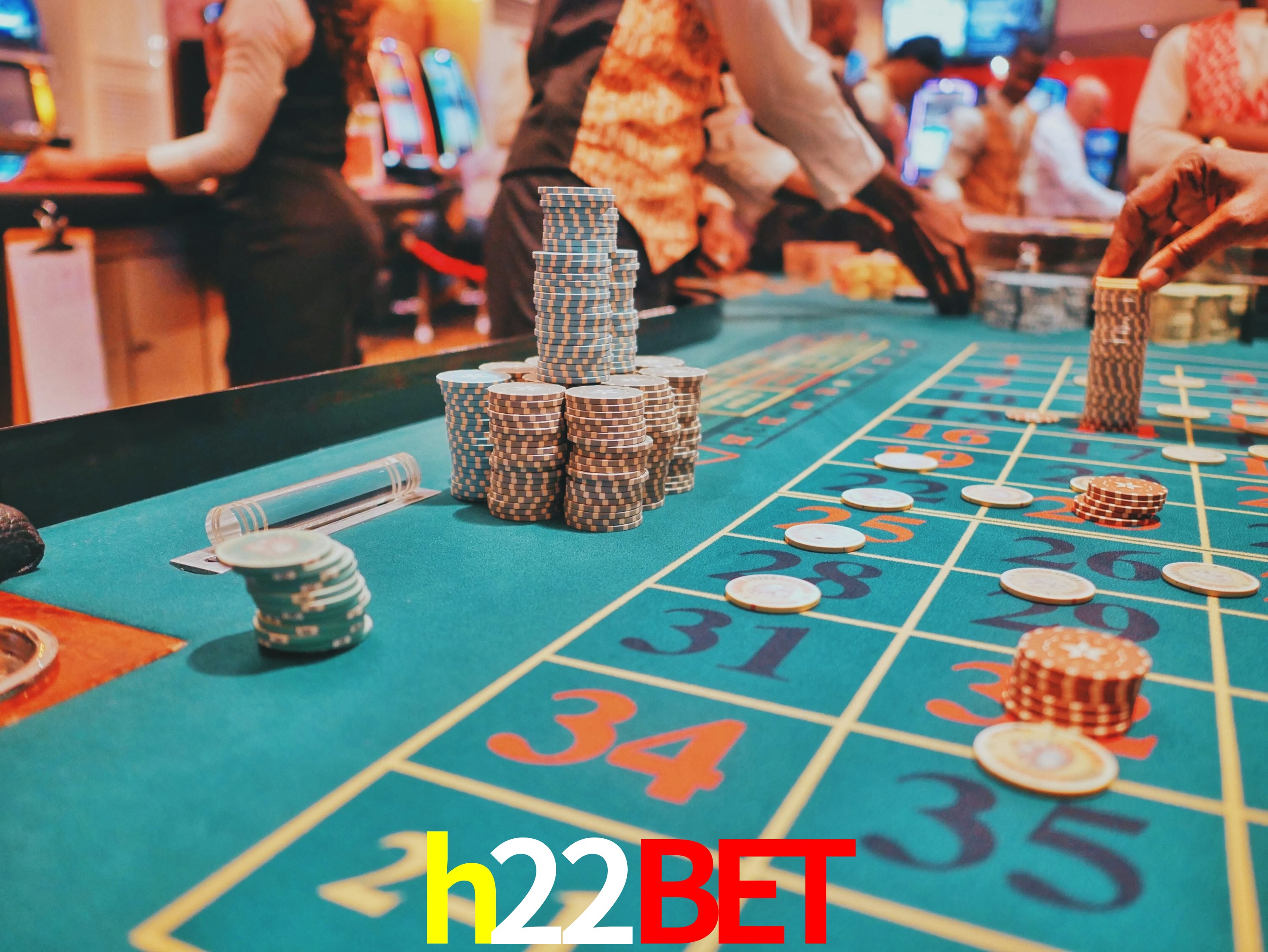 Mesa de Blackjack h22bet